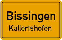 Schertlinstraße in BissingenKallertshofen