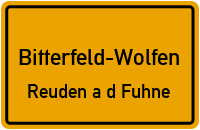 Straßenverzeichnis Bitterfeld-Wolfen Reuden a d Fuhne