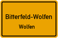 Bitterfelder Straße in 06766 Bitterfeld-Wolfen (Wolfen)