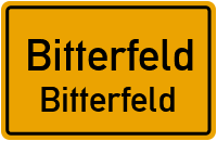 Straßen in Bitterfeld Bitterfeld