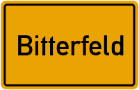 Wo liegt Bitterfeld?