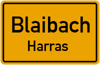 Straßenverzeichnis Blaibach Harras