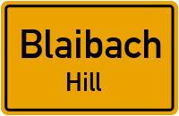 Hill in BlaibachHill