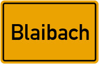 Wo liegt Blaibach?