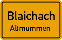 Straßenverzeichnis Blaichach Altmummen