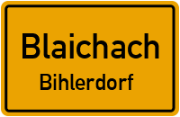 Hüttenberger Weg in BlaichachBihlerdorf