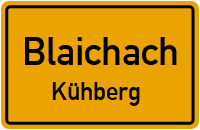 Straßen in Blaichach Kühberg