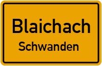 Straßen in Blaichach Schwanden