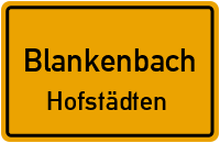 Finkenweg in BlankenbachHofstädten