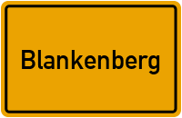 Bahnhofsplatz in Blankenberg