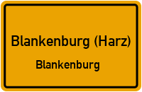 Nordstraße in Blankenburg (Harz)Blankenburg