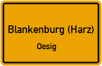 Am Lindenberg in Blankenburg (Harz)Oesig