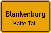 Kalte Tal in 38889 Blankenburg (Kalte Tal)