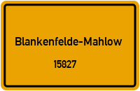 15827 Blankenfelde-Mahlow