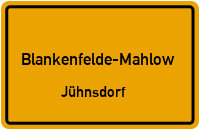 Dorfstraße in Blankenfelde-MahlowJühnsdorf