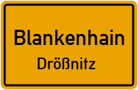 Straßen in Blankenhain Drößnitz