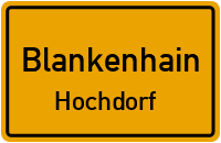 Straßen in Blankenhain Hochdorf