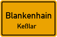 Straßen in Blankenhain Keßlar