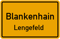 Straßen in Blankenhain Lengefeld