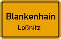 Straßen in Blankenhain Loßnitz
