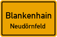 Straßen in Blankenhain Neudörnfeld