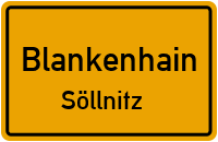 Straßenverzeichnis Blankenhain Söllnitz