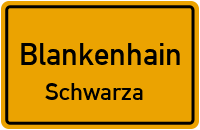 Straßenverzeichnis Blankenhain Schwarza