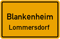 Bergwerkstraße in BlankenheimLommersdorf