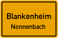Buschweg in BlankenheimNonnenbach
