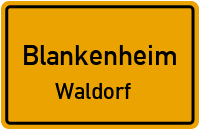 Kreuzgasse in BlankenheimWaldorf