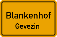 Passentiner Straße in BlankenhofGevezin