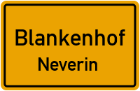 Gartenstraße in BlankenhofNeverin