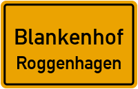 Bahnhofstraße in BlankenhofRoggenhagen