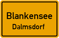 Straßen in Blankensee Dalmsdorf