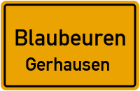 Blaugasse in 89143 Blaubeuren (Gerhausen)