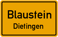 Hartäckerweg in BlausteinDietingen