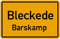 Straßenverzeichnis Bleckede Barskamp