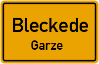 Straßenverzeichnis Bleckede Garze