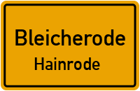 Mühlengasse in BleicherodeHainrode