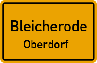Wipperdorfer Weberstraße in BleicherodeOberdorf