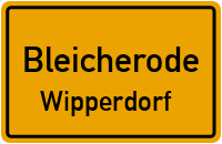 Oberdorfer Straße in 99752 Bleicherode (Wipperdorf)