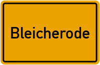 Bleicheröder Straße in 99759 Bleicherode