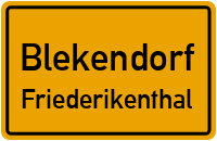 Lindenallee in BlekendorfFriederikenthal
