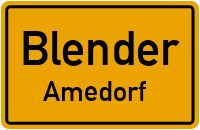 Amedorfer Dorfstraße in BlenderAmedorf