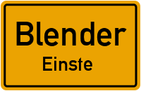Büssenschüttstraße in BlenderEinste