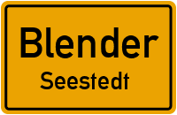 Vaster Dorfstraße in BlenderSeestedt