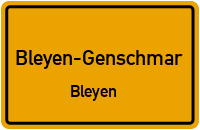 Pflasterweg in 15328 Bleyen-Genschmar (Bleyen)