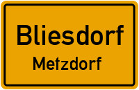 Feldweg in BliesdorfMetzdorf