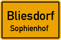 Emilienhof in 16269 Bliesdorf (Sophienhof)