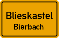 Eckstraße in BlieskastelBierbach
